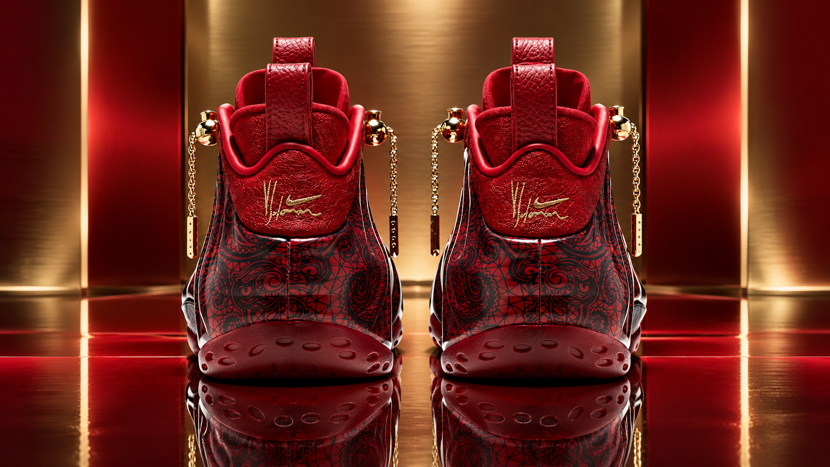 Victor Solomon Nike Air Foamposite One Gym Red Release Details