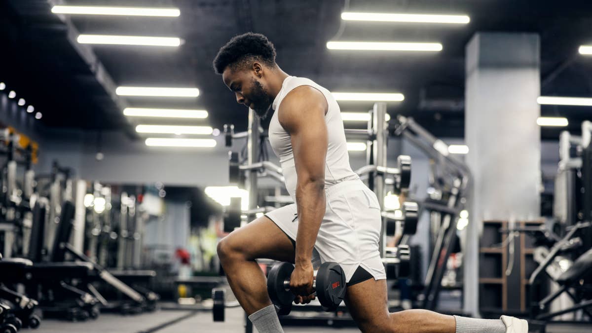 Strength Coach Shares a 20-Minute Dumbbell Leg Workout to Build Muscle With Minimal Gym Time
