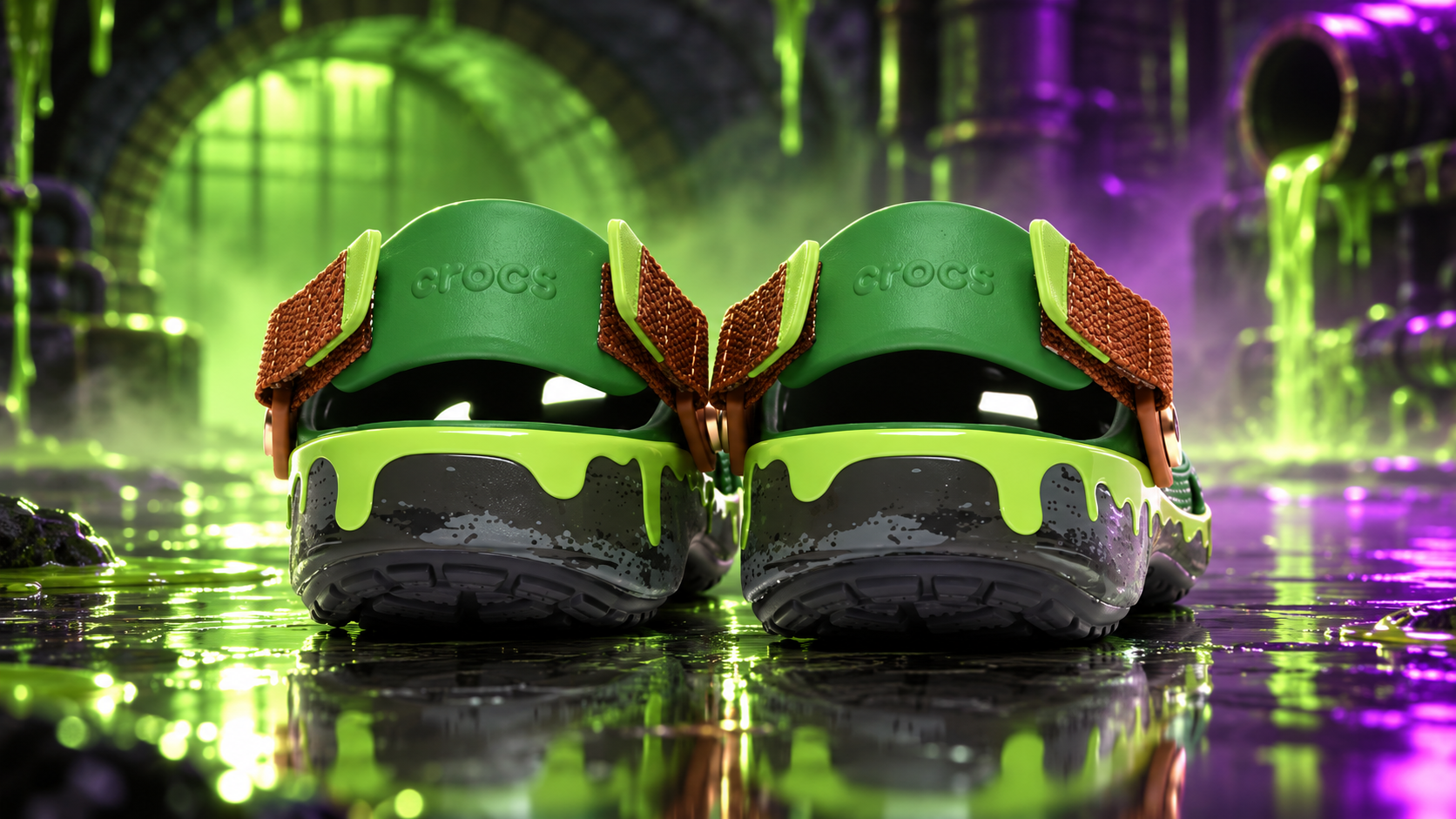 Teenage Mutant Ninja Turtles x Crocs — Shell Styling, Ooze Details, Heroes in a Half Shell for Your Feet: Where to Buy