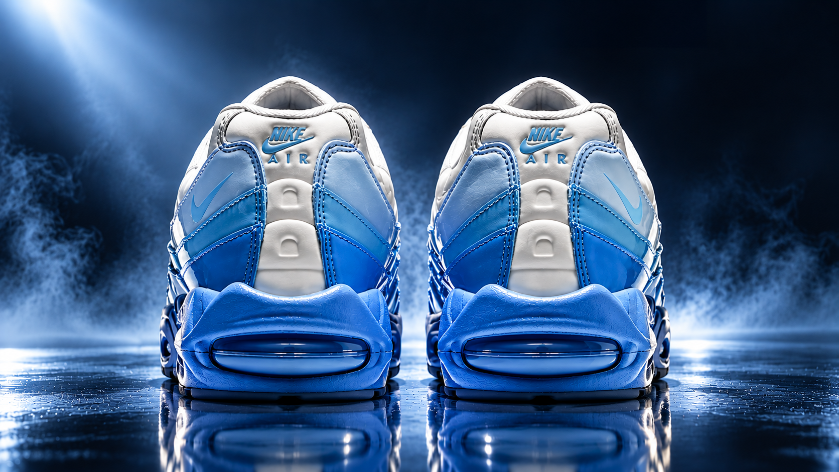 Nike Air Max 95 'Blue Tint': Big Bubble, Patent Leather & Where to Buy