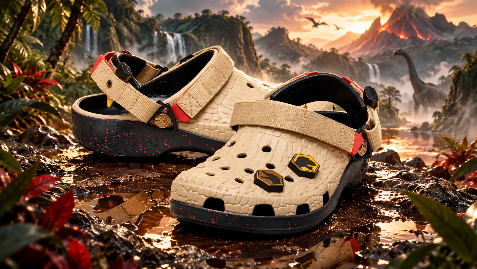 Jurassic World Rebirth x Crocs — Scales, Dinosaurs, and Absolutely No Respect for the Park Rules: Where to Buy