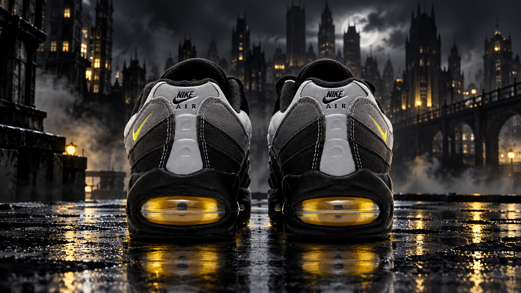 Nike Air Max 95 ‘Batman’ — Dark Knight Colors, Yellow Air, a Swoosh Worthy of the Bat-Signal: Release Details & Where to Buy