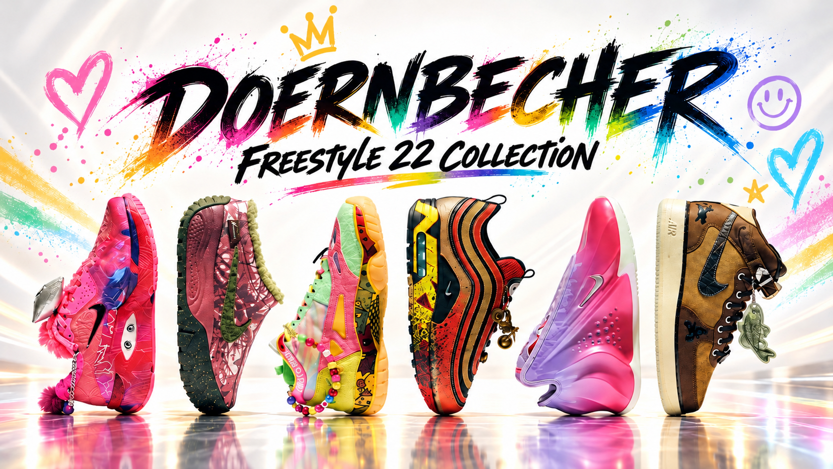 Nike's New Doernbecher Sneakers: Six Kids, Six Stories — Release Details