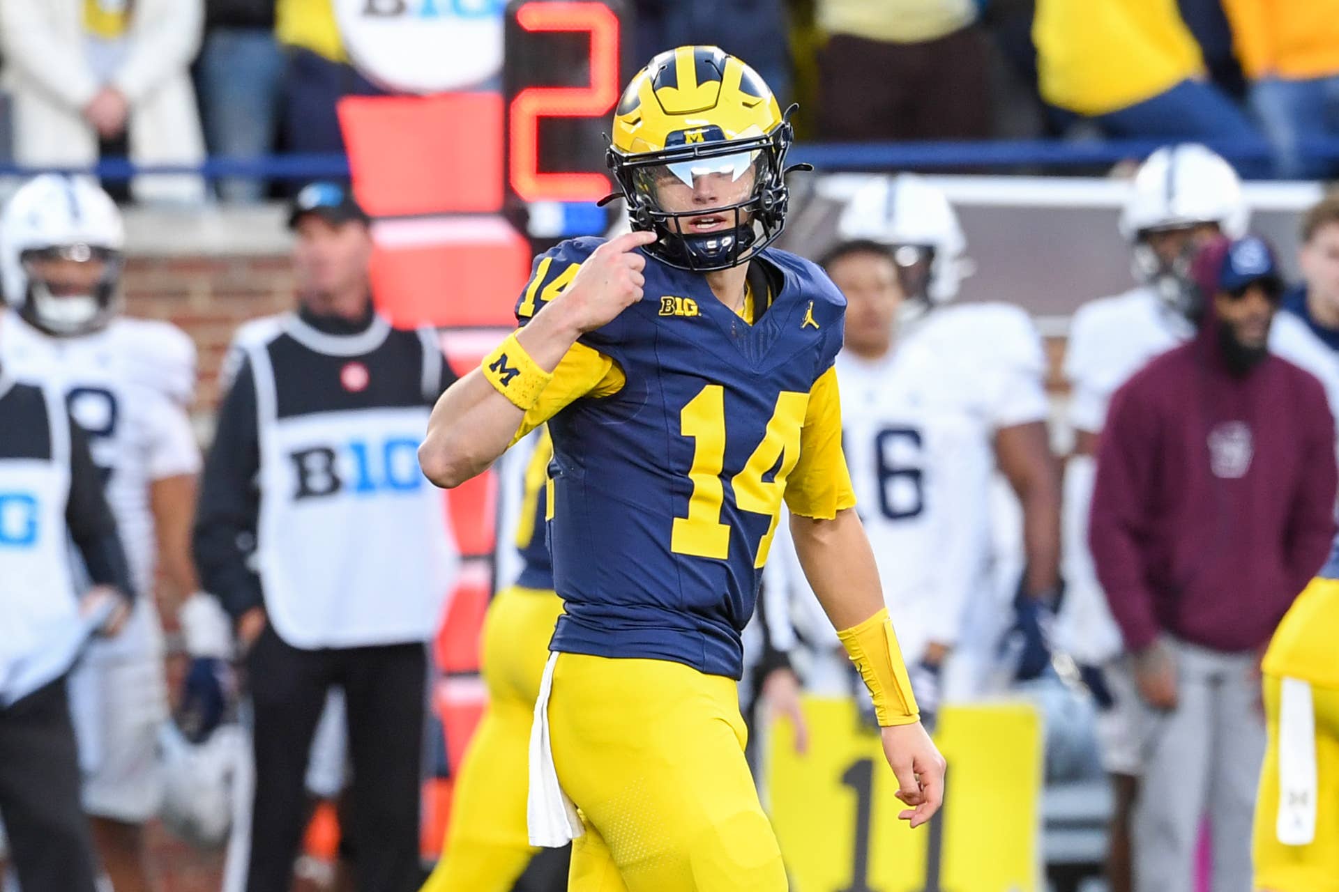 Who Is Tommy Carr? Football Legend Lloyd Carr’s Grandson Led Michigan to Victory After Bryce Underwood Was Benched