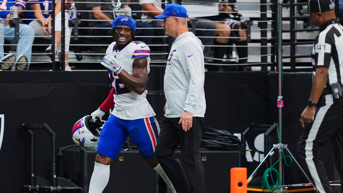 Bills Defensive Back C.J. Gardner-Johnson Suspended for Spitting at Brock Bowers