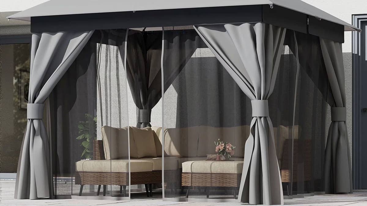 Walmart Is Selling a 'Heavy-Duty' Outdoor Gazebo for as Low as $160 That Holds Up in 'Extremely High Winds'