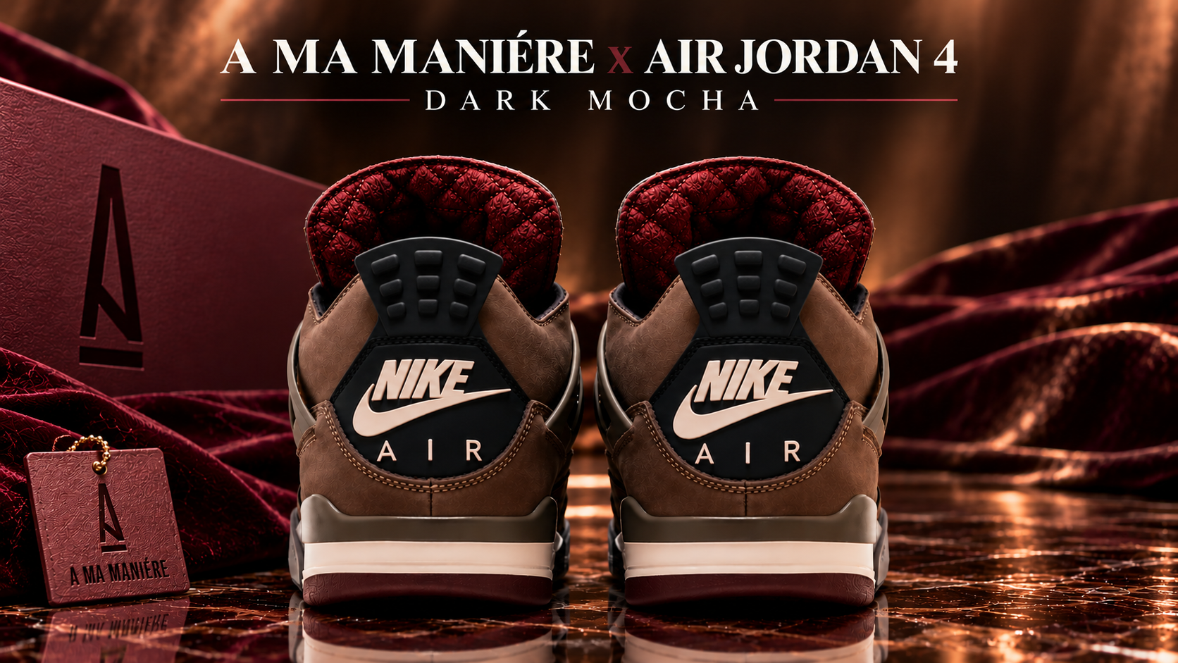Air Jordan 4 'Dark Mocha' x A Ma Maniére: Where to Buy for Below Retail