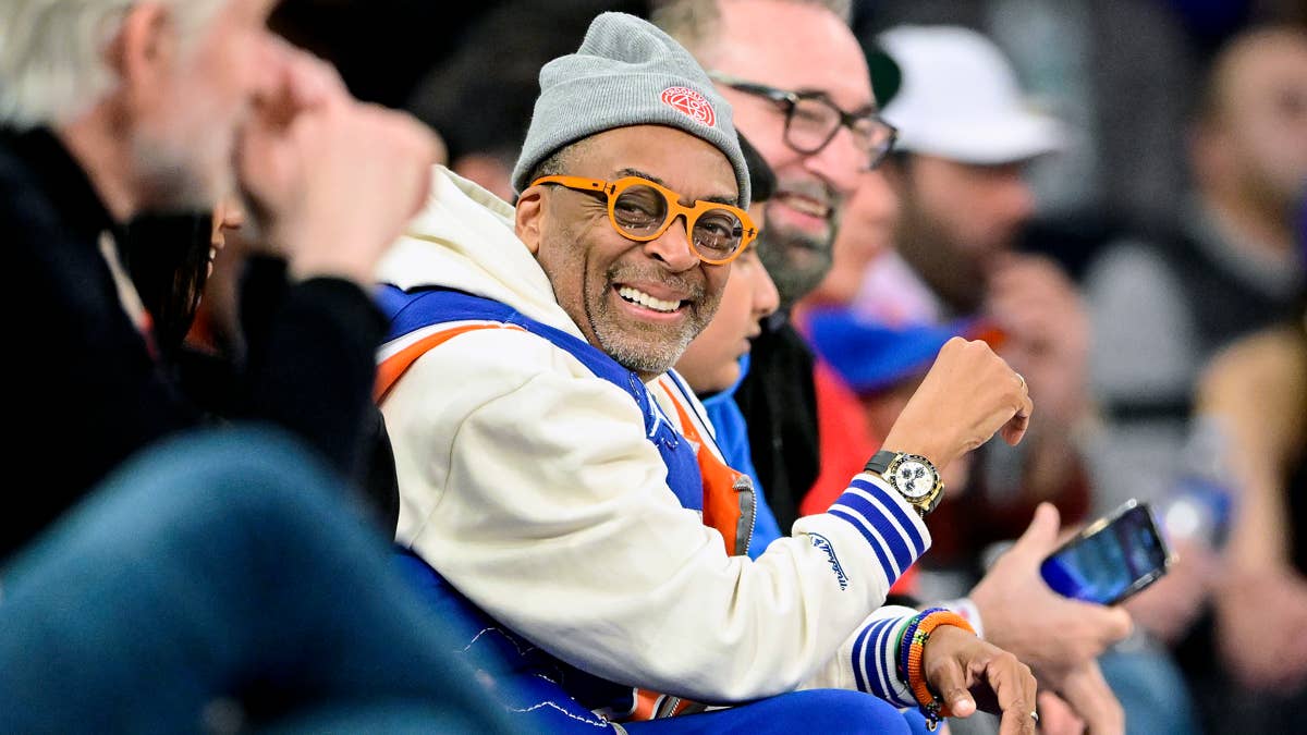 Spike Lee Wears Custom Morgenthal Frederics Glasses