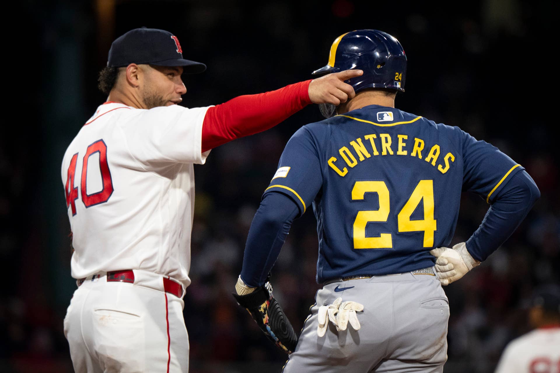 World Series MVP William Contreras Just Made Baseball History With the Brewers — and His Brother Willson Was There