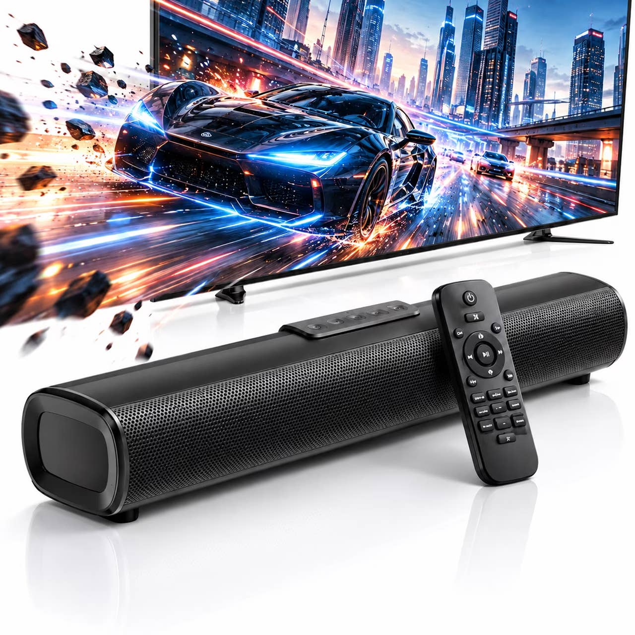 Walmart Sells a $36 Soundbar That Takes 'Minutes' to Set Up and Makes Dialogue Clearer