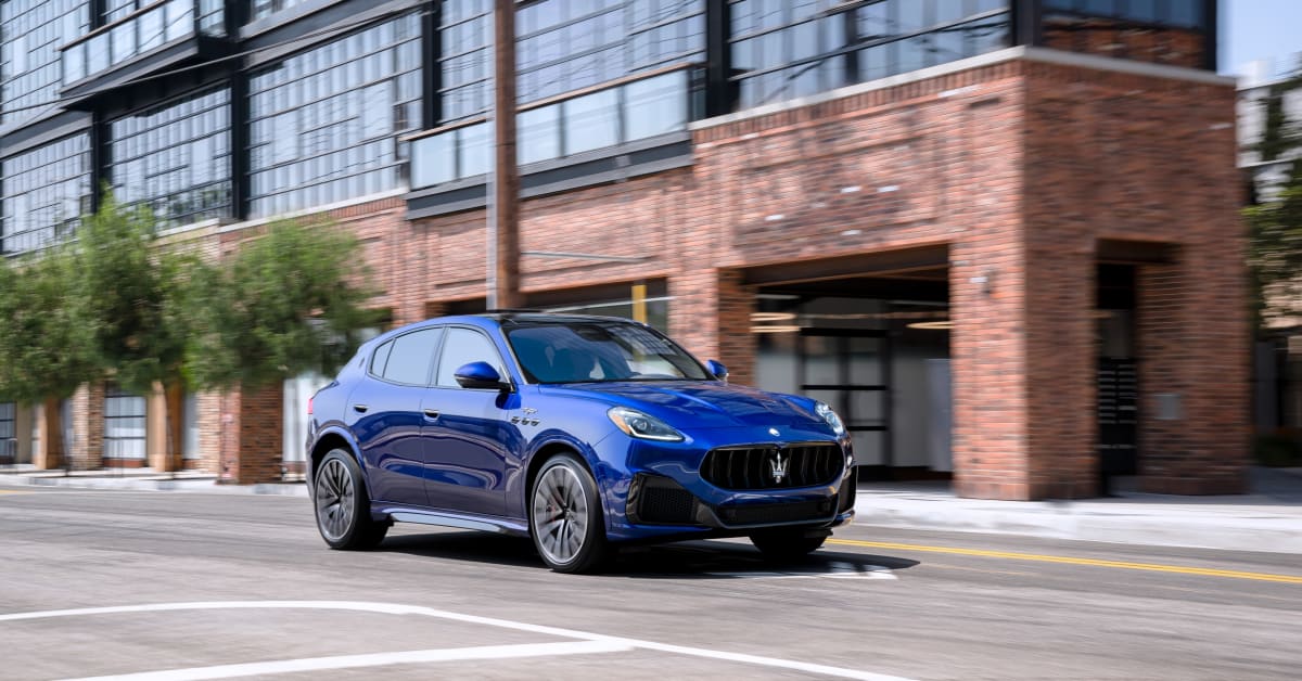 Test Drive 2023 Maserati Grecale Trofeo Super SUV Review Men's Journal