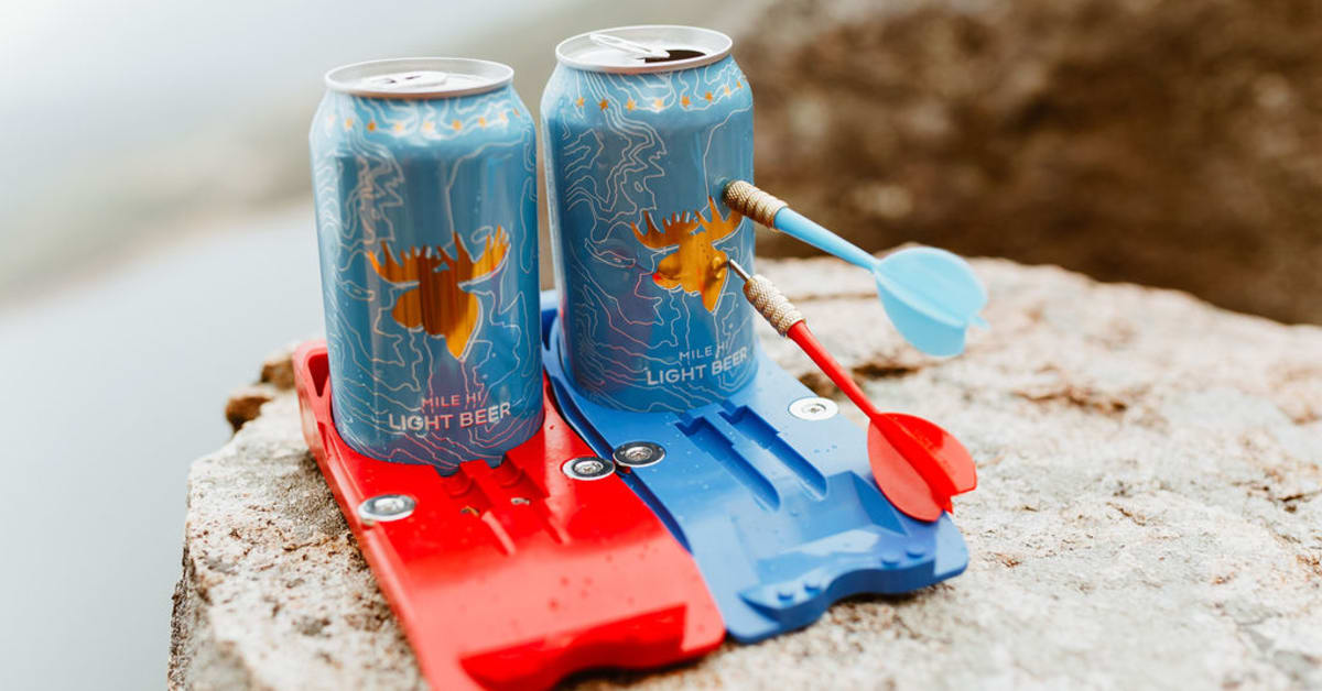 Beer Darts is a Drinking Game for People Who Enjoy Mixing Alcohol and