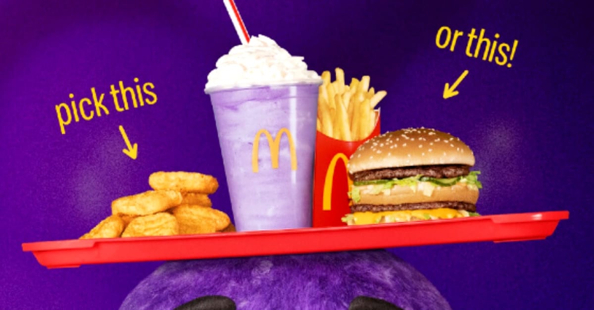 McDonald's New Grimace Shake TikTok Challenge Explained Men's Journal