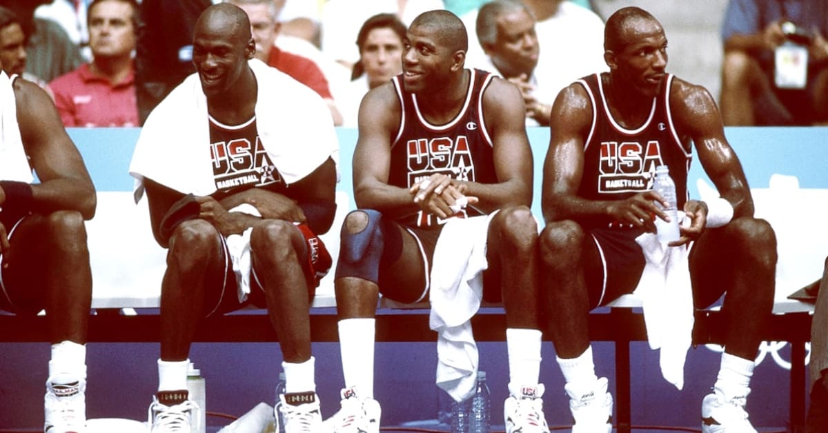 Dream Team: Michael Jordan, Larry Bird, and Magic Johnson