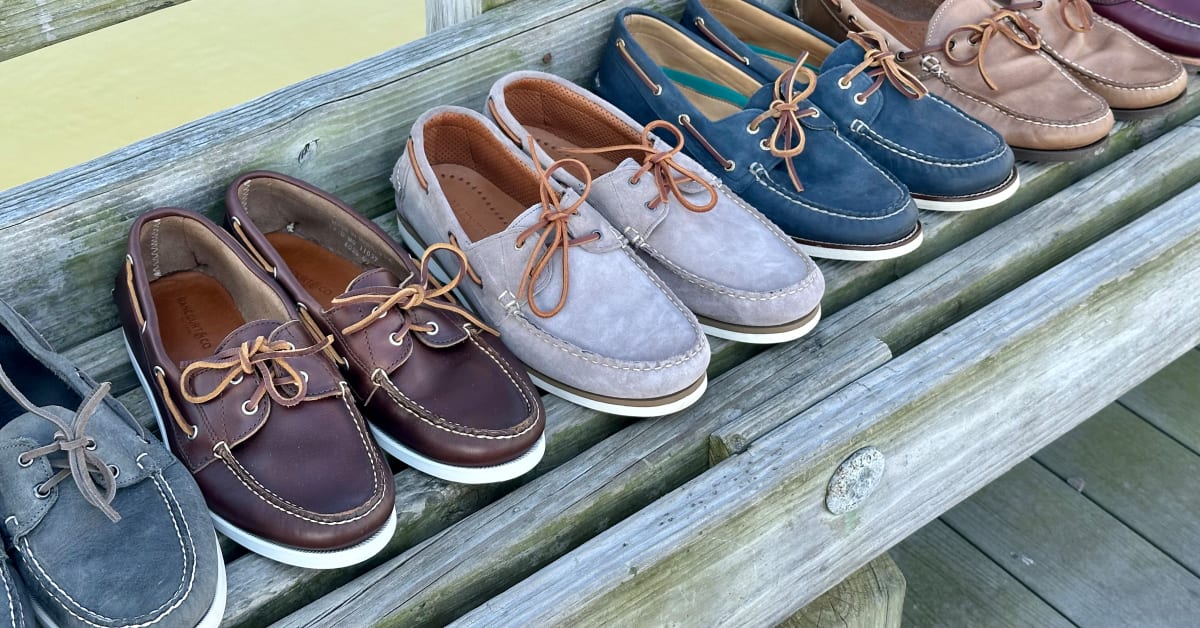 5 Best Boat Shoes for Fishing [Review 2023] - Men's Lightweight