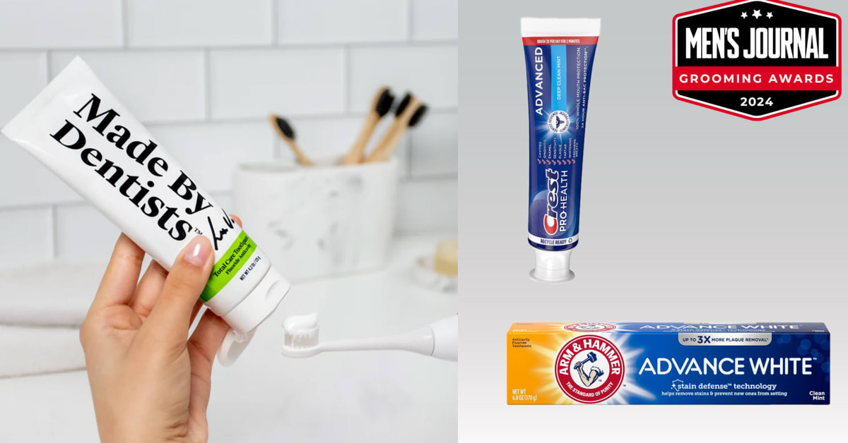 The 11 Best Toothpastes for Healthier, Whiter Teeth Men's Journal