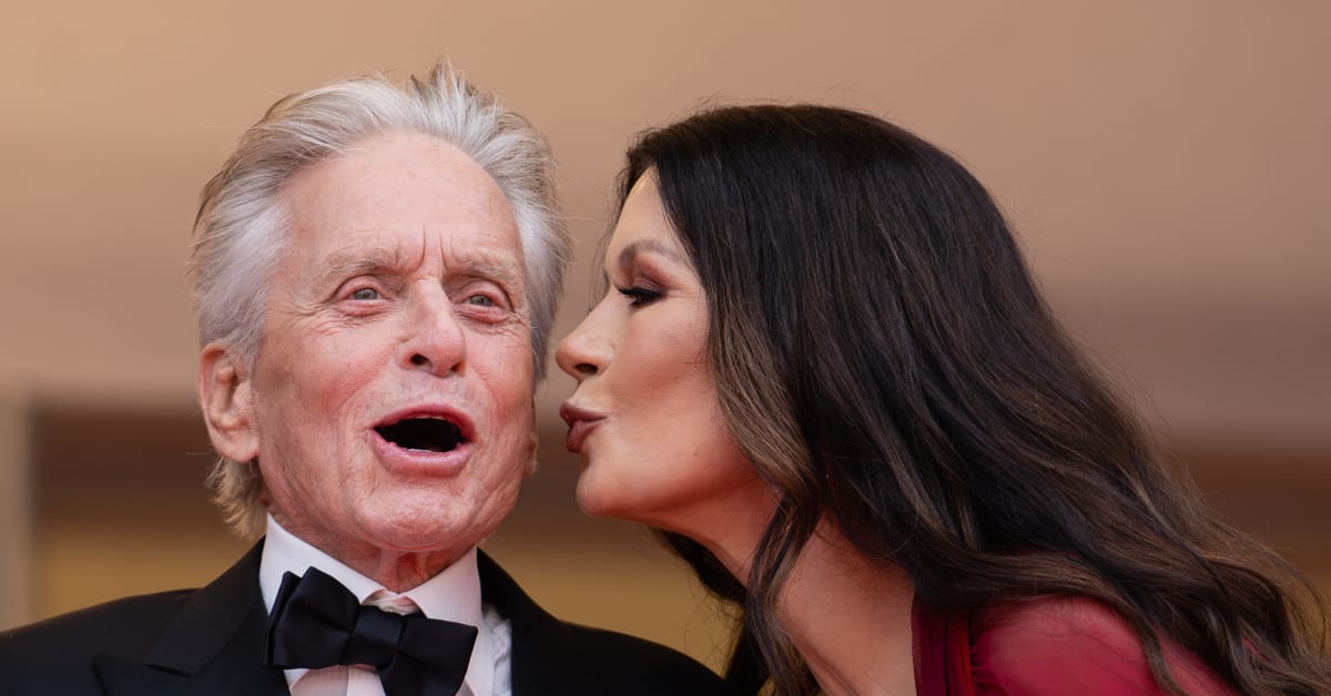 Catherine ZetaJones Strips Down for Michael Douglas' 80th Birthday