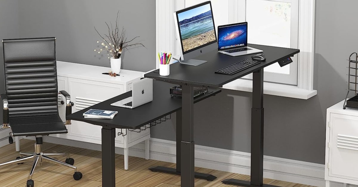 This Popular Adjustable Standing Desk Is on Sale on Amazon Men's Journal