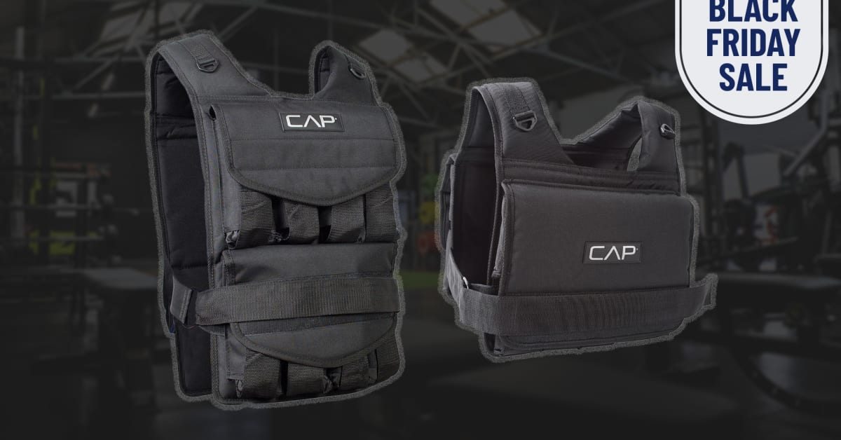 Cap Barbell Weighted Vests Are Up to 57 Off on Cyber Monday Men's