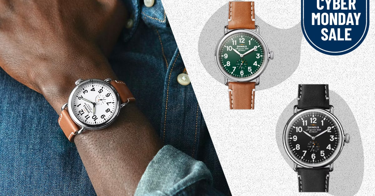 Shinola's Runwell Watch Is Still $149 Off After Cyber Monday Sale - Men's  Journal