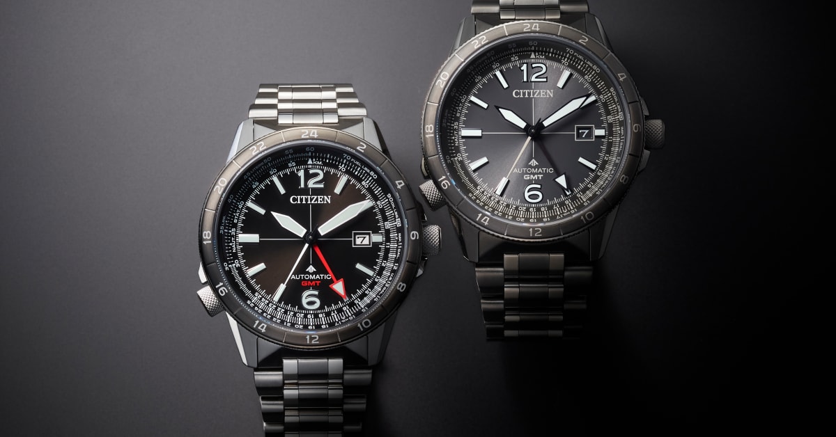 Citizen Debuts OneofaKind Mechanical GMT Watch to Its Popular