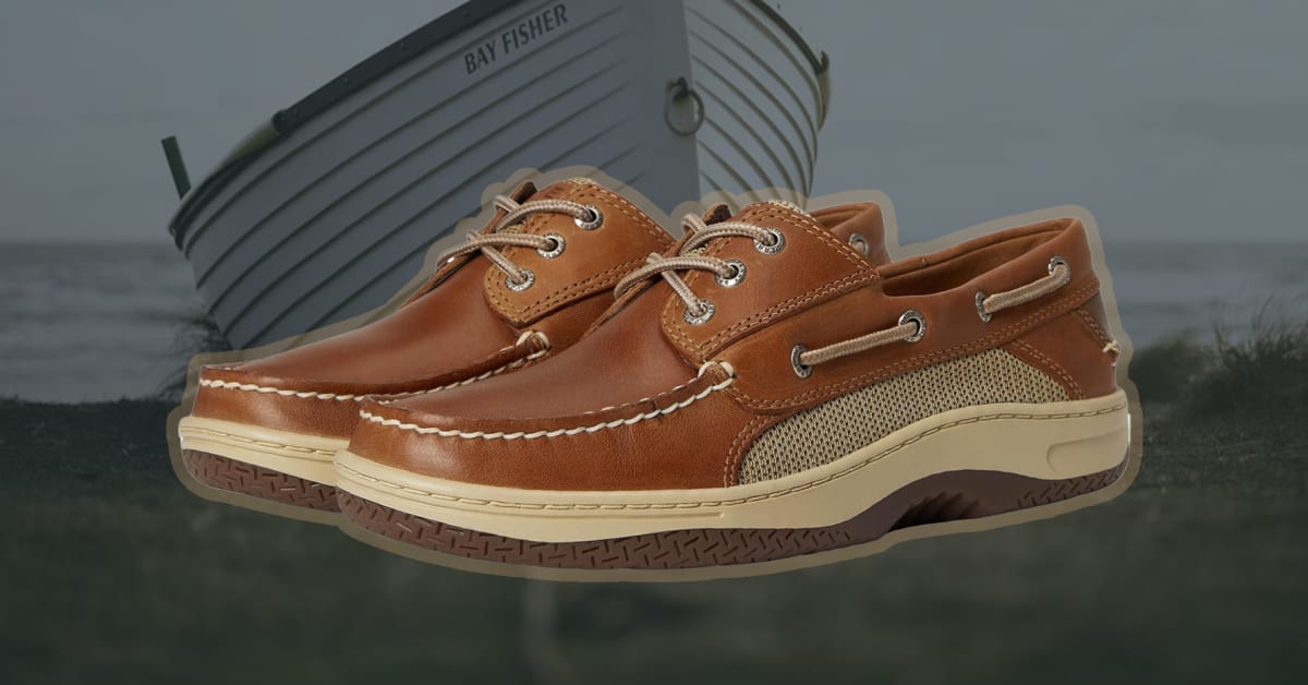 Men Sperry Top-Sider Billfish 3-Eye 's Size X Wide Cognac