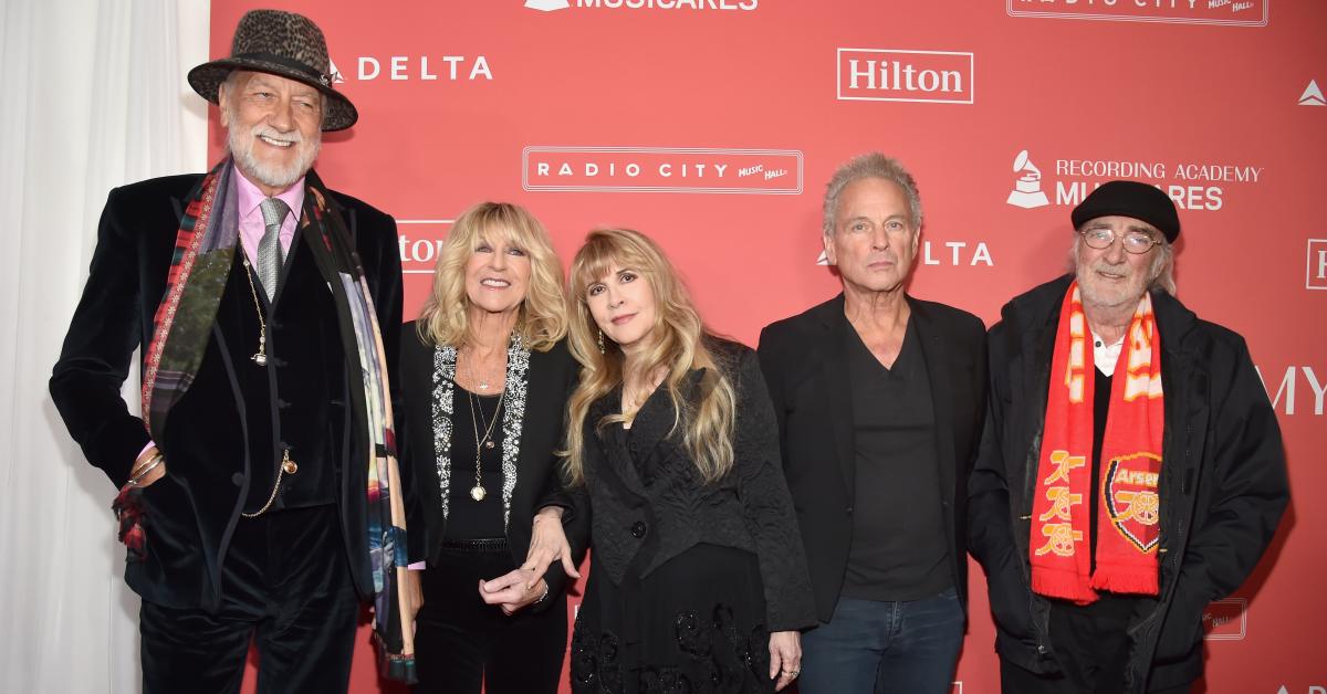 Fleetwood Mac members at Grammys
