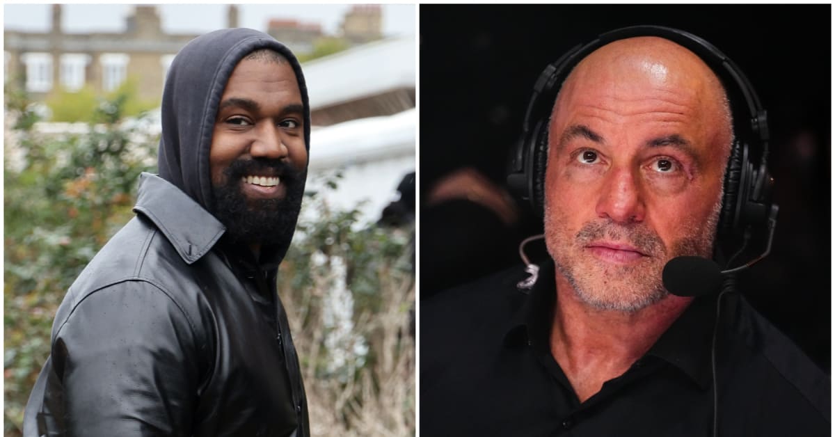 Kanye West Getting Duped by a Joe Rogan Imposter Ignited Wild Fan Theories(01)