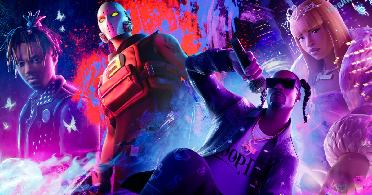Snoop Dogg and Juice WRLD Debut New Songs in Fortnite Remix The Finale