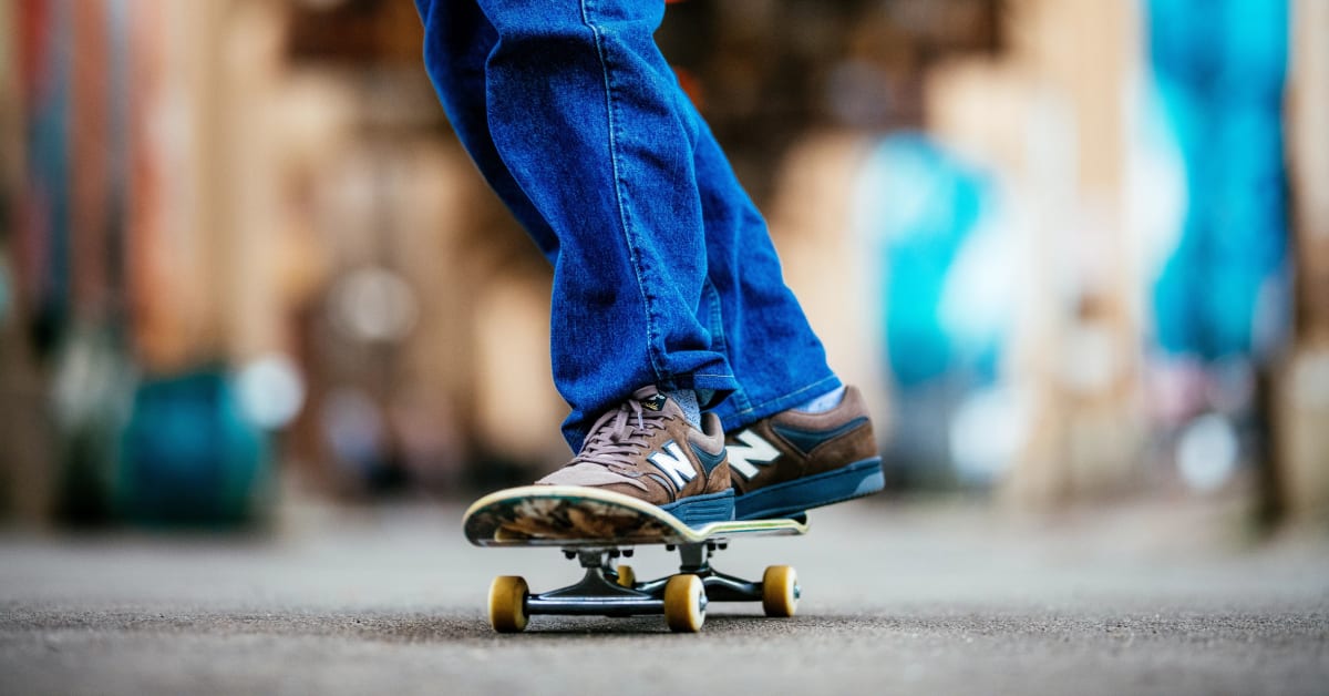 new balance skateboarding shoes