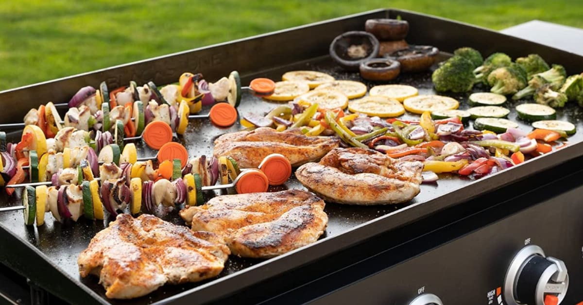 Cooking on best sale a blackstone griddle