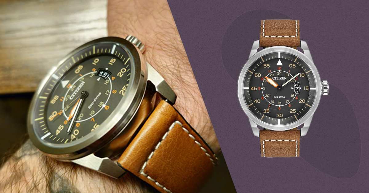 Citizen s Eco Drive Avion Watch Is 159 for a Limited Time Men s Journal
