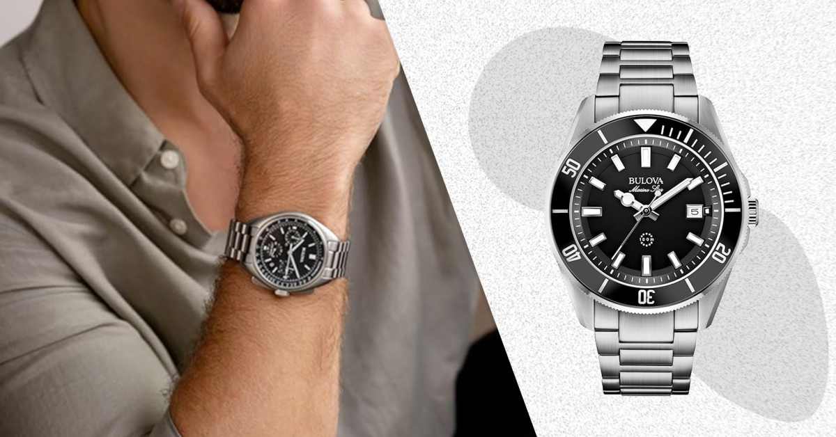 Mens bulova watch sale online