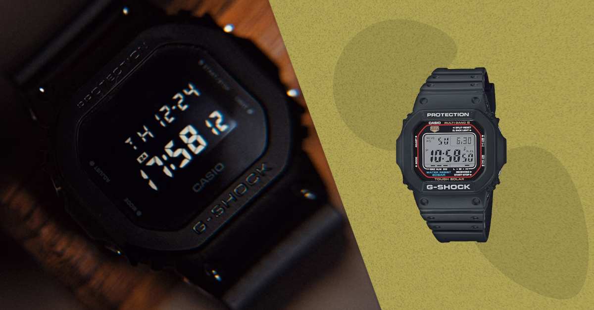 The Casio G Shock Black Resin Sport Watch Is Now Under 100 Men s Journal