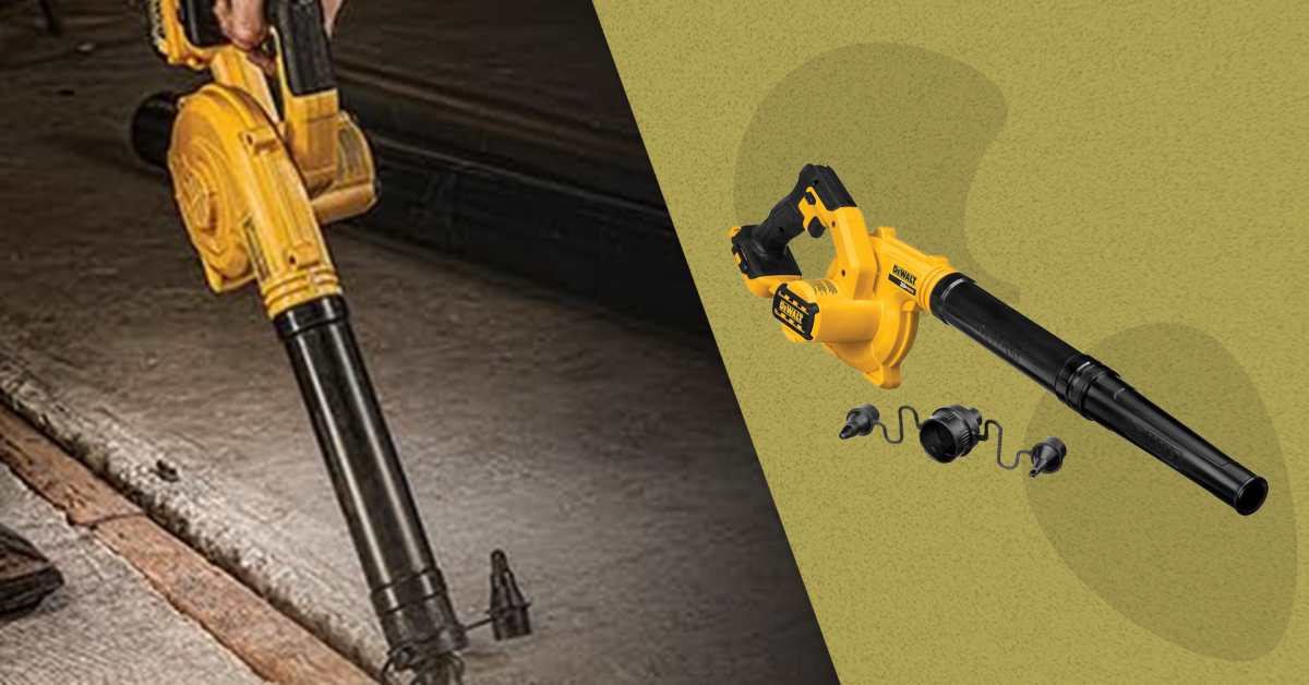 DeWalt s 20V Max Leaf Blower Is 45 Off at Amazon Men s Journal