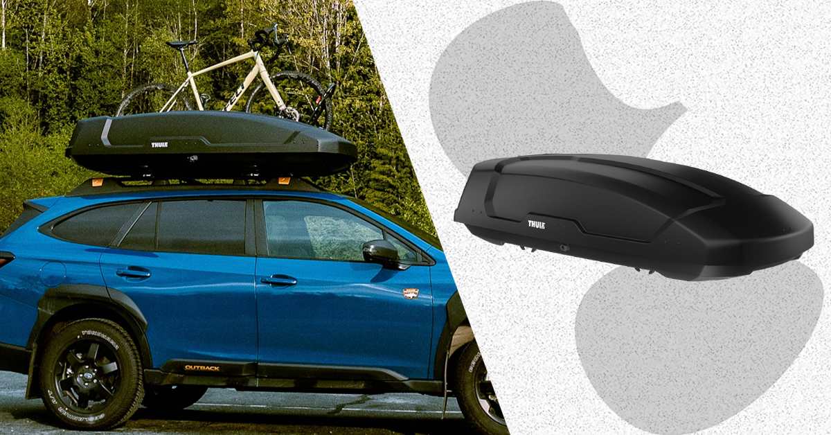 The Thule Force XT L Roof Box Is a Rare 150 Off Right Now Men s Journal