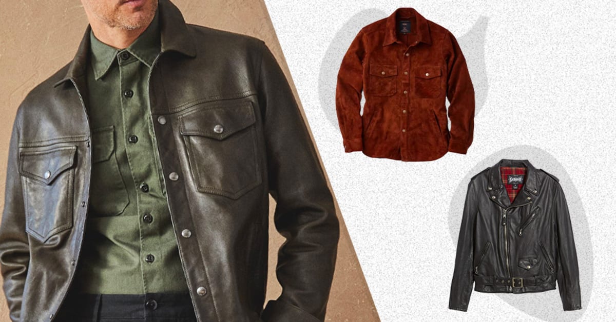 Best genuine leather best sale jackets