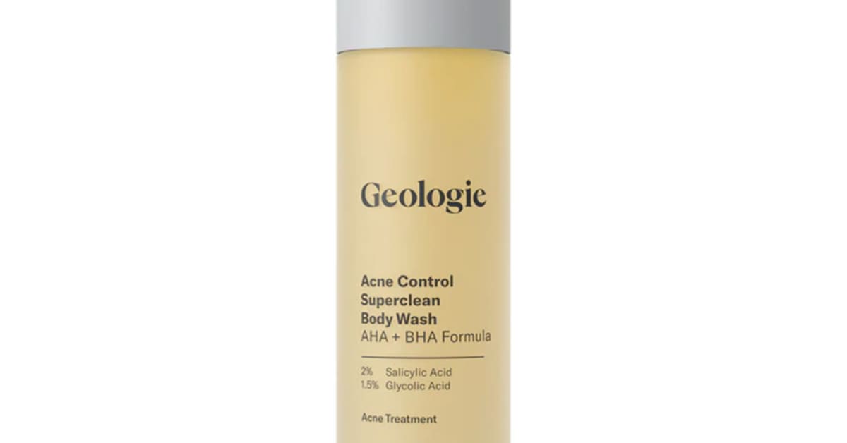 Best body wash shop for back acne