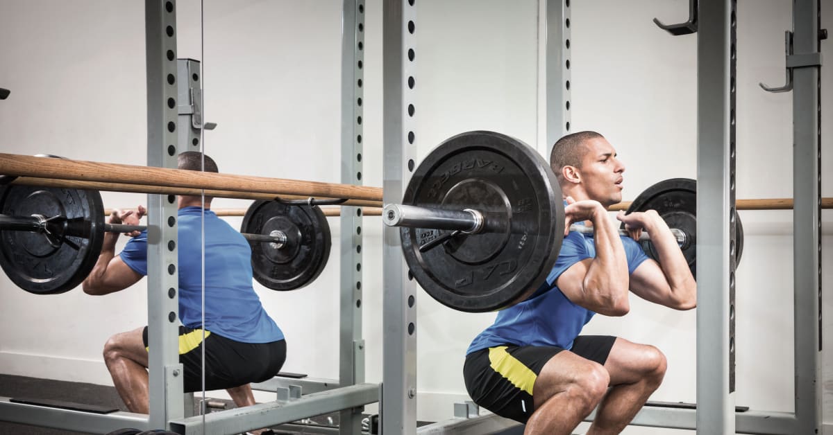Hamstring workout with barbell sale