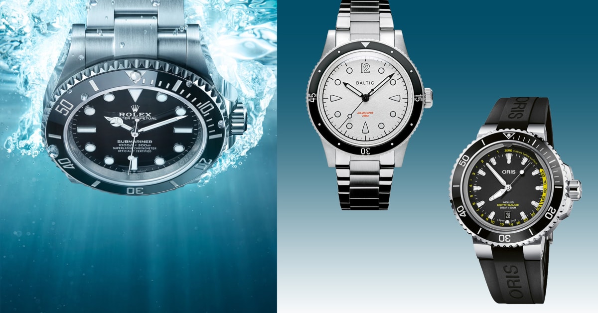 Rugged dive watch store