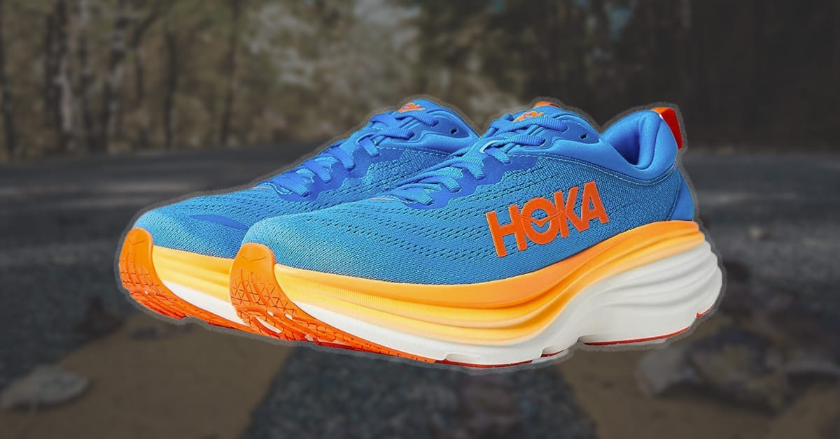The Hoka Bondi 8 Men s Running Shoe Is Now 19 Off at Zappos