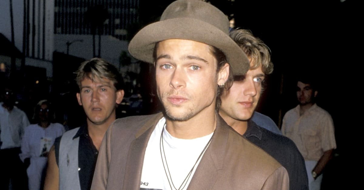 Brad pitt young shop