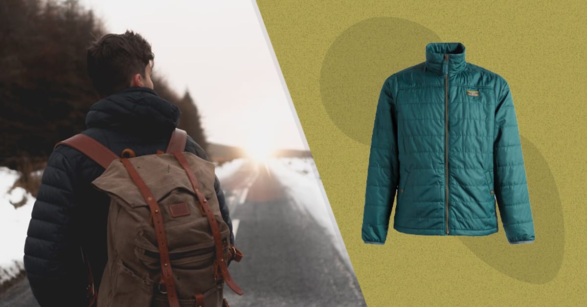 Ll bean online men's primaloft jacket