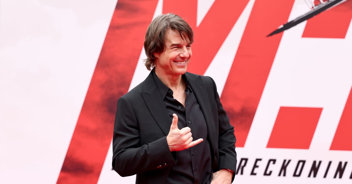 Tom Cruise at Mission: Impossible Premiere