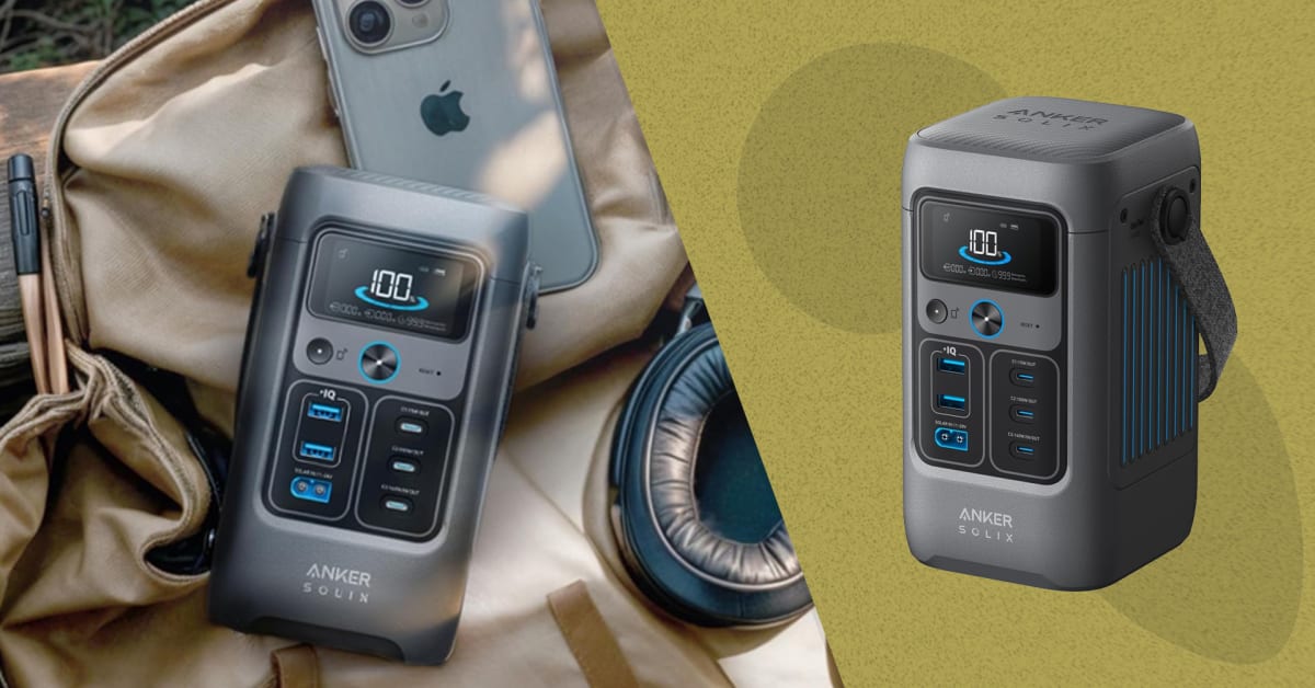 [新品未開封]Anker Solix C200 Portable Power Anker SOLIX C200 DC Power Bank Station, 192Wh Portable Power