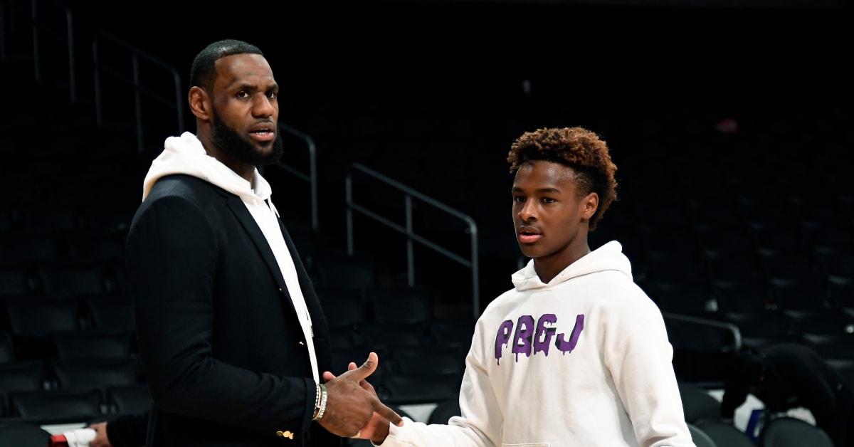 Lebron and his new arrivals kids