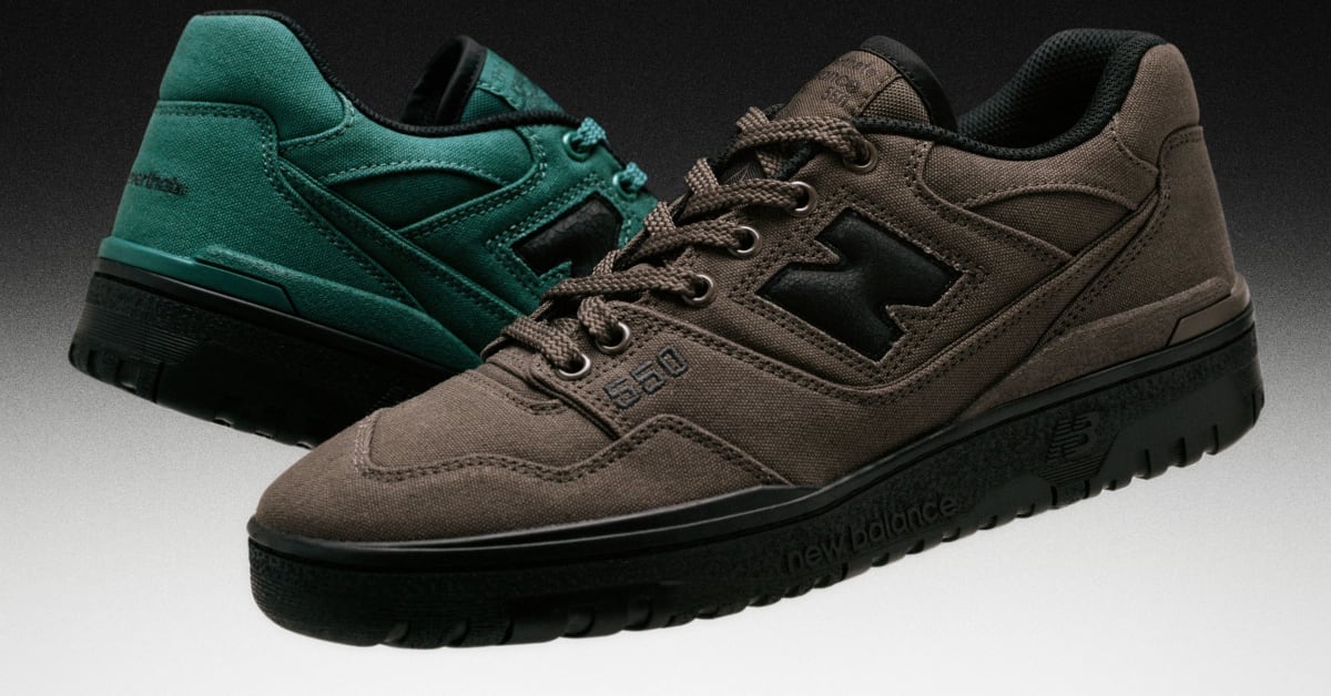 New balance store exclusive sneakers