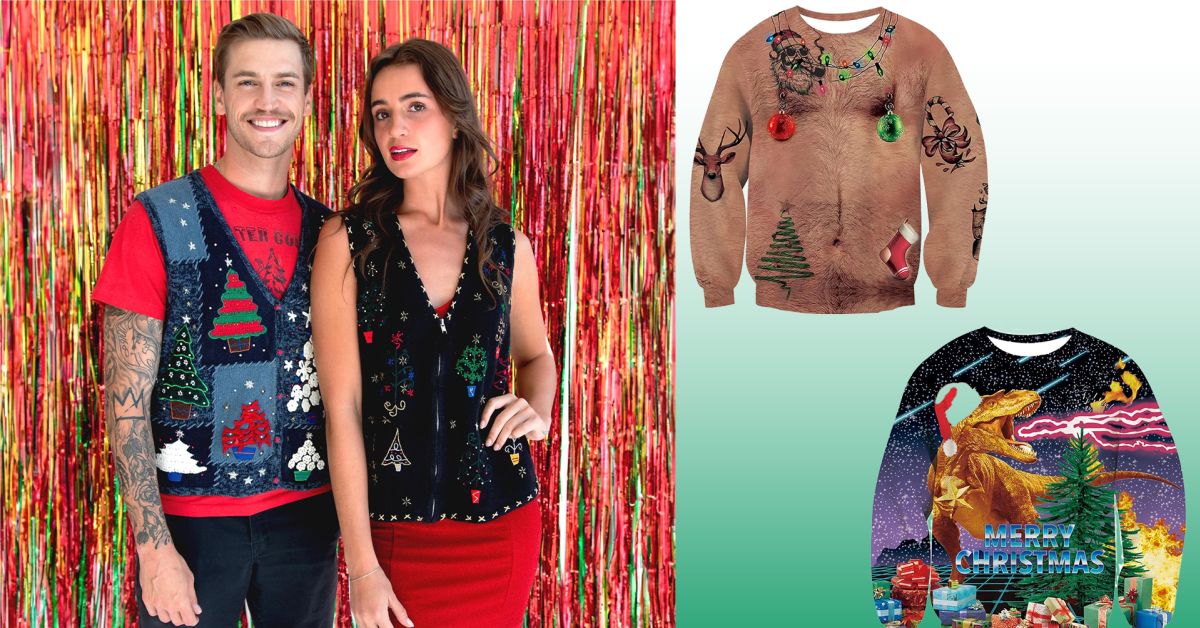 Sexual ugly christmas sweaters clearance