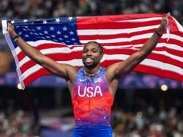 NFL Star Still Planning to Race Olympic Champion Noah… 