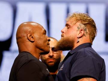 Mike Tyson and Jake Paul Show They